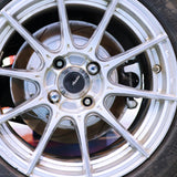 A TTSPORT Honda Fit/Jazz big brake kit is installed on the rear wheel.
