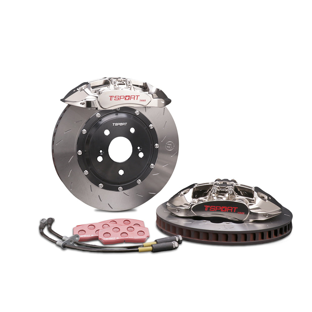 TTSPORT Circuit Racing TR68 Front Wheel 6-Piston Big Brake Kit main product photo