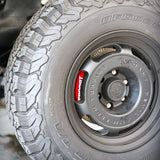 A red TTSPORT 6-piston big brake kit is installed on the GWM Tank 300 front wheel.