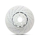 TTSPORT OEM-Upgrade Knurled Dacromet High-Carbon Steel Brake Rotor brake rotor detail