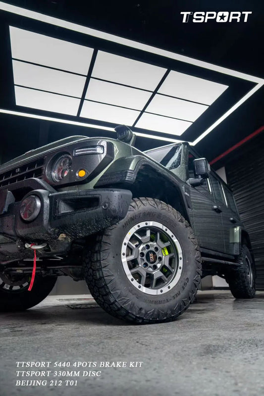 BAW BJ212 Upgraded with TTSPORT Classic 5440 Big Brake Kit