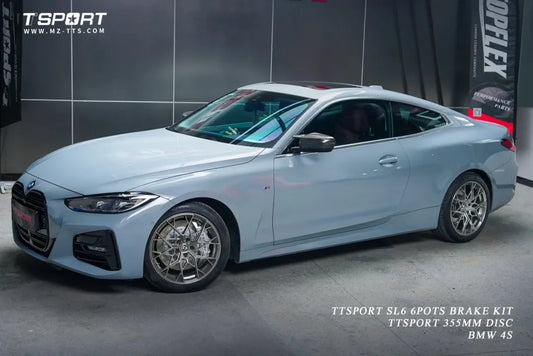 BMW 4 Series (G22) Upgraded with TTSPORT Slim SL6 Big Brake Kit