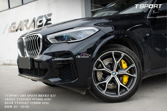 BMW X5 (G05) Upgraded with TTSPORT Evolution EB8 Big Brake Kit