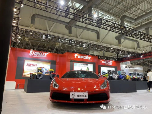TTSPORT exhibition booth D3-21 at the 2021 GTShow inside Suzhou International Expo Center