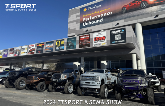 Ford Bronco U725 fitted with TTSPORT PB6 direct-mount six-piston big brake kit at SEMA