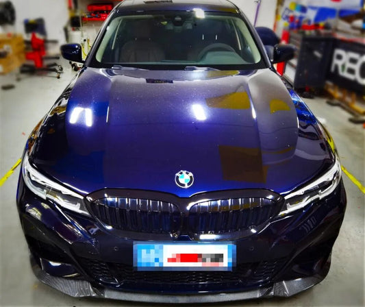 2020 BMW 3 Series 325 fitted with the TTSPORT Classic 5410 forged four-piston front brake kit