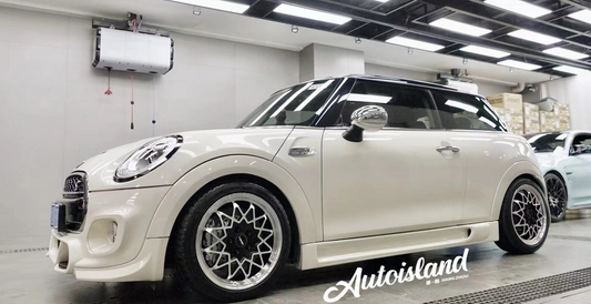 MINI F56 fitted with TTSPORT 8611 forged six-piston front big brake kit