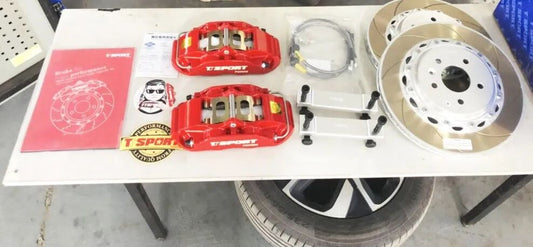 GAC GS5 fitted with TTSPORT Classic 5440 four-piston big brake kit behind an 18-inch wheel