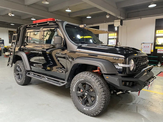 Tank 300 off-road SUV fitted with TTSPORT 5440 forged four-piston big brake kit