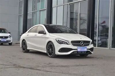 Mercedes-Benz CLA fitted with TTSPORT Classic 8657 forged six-piston big brake kit behind 18-inch wheels