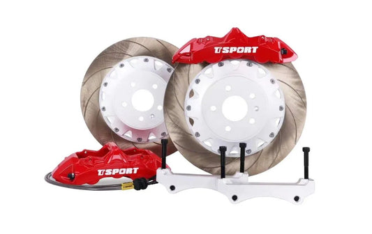 Mercedes-Benz GLE fitted with a TTSPORT front six-piston and rear four-piston big brake kit