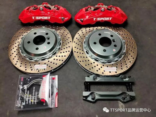 BMW 3 Series G28 wheel fitted with TTSPORT 8703 six-piston monobloc big brake kit