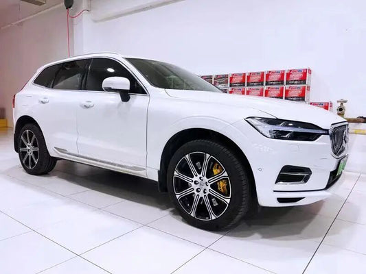 Volvo XC60 fitted with TTSPORT 8703 monobloc six-piston big brake kit behind 20-inch wheel