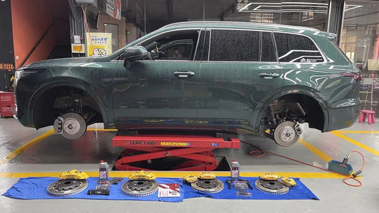 Li Auto ONE fitted with a TTSPORT front six-piston, rear four-piston big brake kit