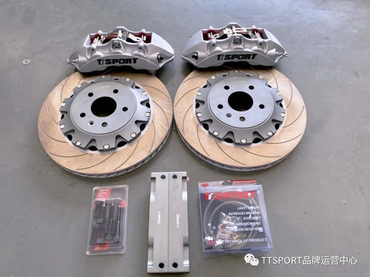 Li Auto ONE fitted with TTSPORT 8657 forged six-piston big brake kit behind the factory 20-inch wheel