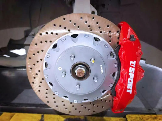 Infiniti QX70 fitted with TTSPORT Classic front six-piston and rear four-piston big brake kit