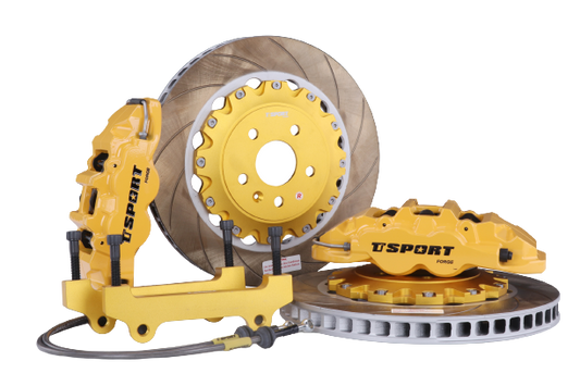 Lynk & Co 03 fitted with a TTSPORT 5410 front big brake kit for stronger stopping power
