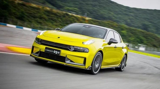Lynk & Co 03 sedan fitted with a TTSPORT front six-piston and rear four-piston big brake kit