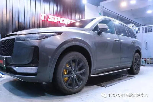 Li Auto ONE with TTSPORT 8705 six-piston fixed caliper installed behind the 20-inch OEM wheel