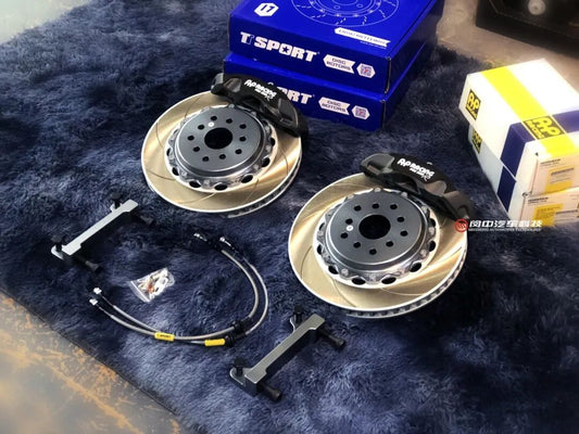 Toyota 86 fitted with TTSPORT Classic 5440 forged four-piston big brake kit and 330mm rotor