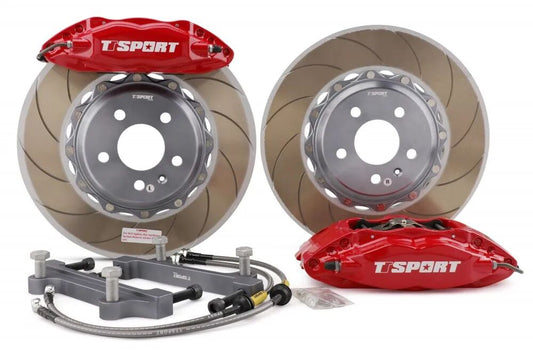 TTSPORT 6410 big four-piston brake caliper in cast two-piece opposed-piston design