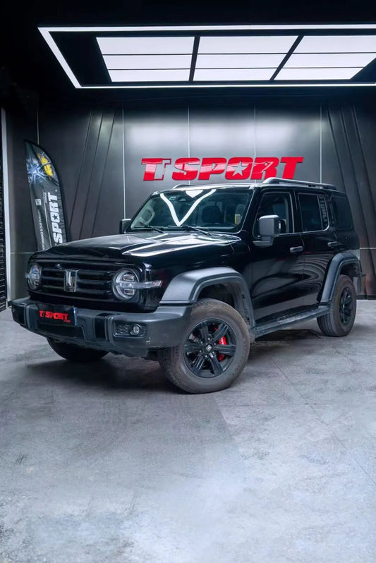 GWM Tank 300 fitted with TTSPORT OR6 direct-mount six-piston off-road big brake kit