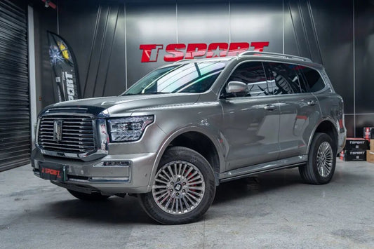 GWM Tank 500 fitted with a TTSPORT OR6 six-piston direct-mount off-road big brake kit