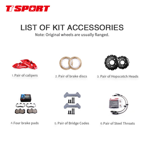 TTSPORT 5430  Rear Brake Kit