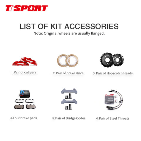 TTSPORT 5440 Front Brake Kit