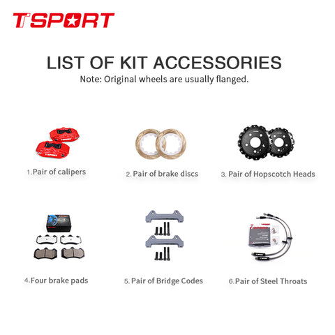 TTSPORT 5420 Rear Brake Kit