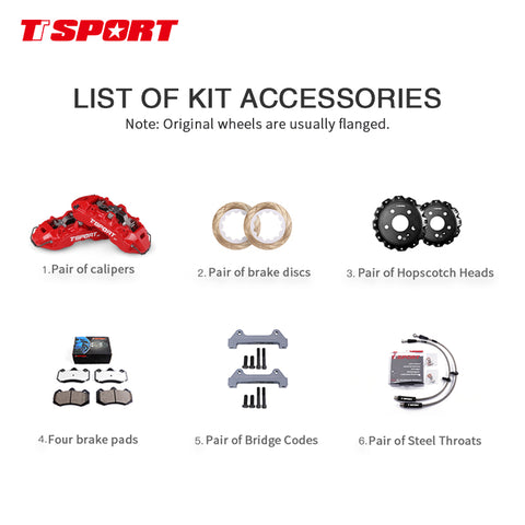 TTSPORT 8657S Brake Kit