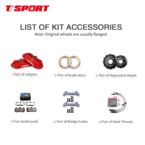 TTSPORT EB4 Front Brake Kit