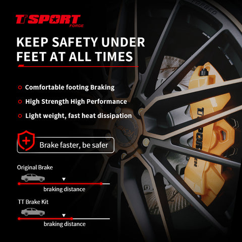 TTSPORT ES6 Front Brake Kit