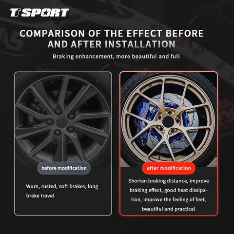 TTSPORT ES6 Front Brake Kit