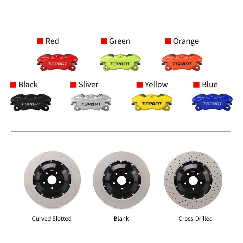 TTSPORT Drift Racing DR4 Front Wheel 4-Piston Big Brake Kit product image 6