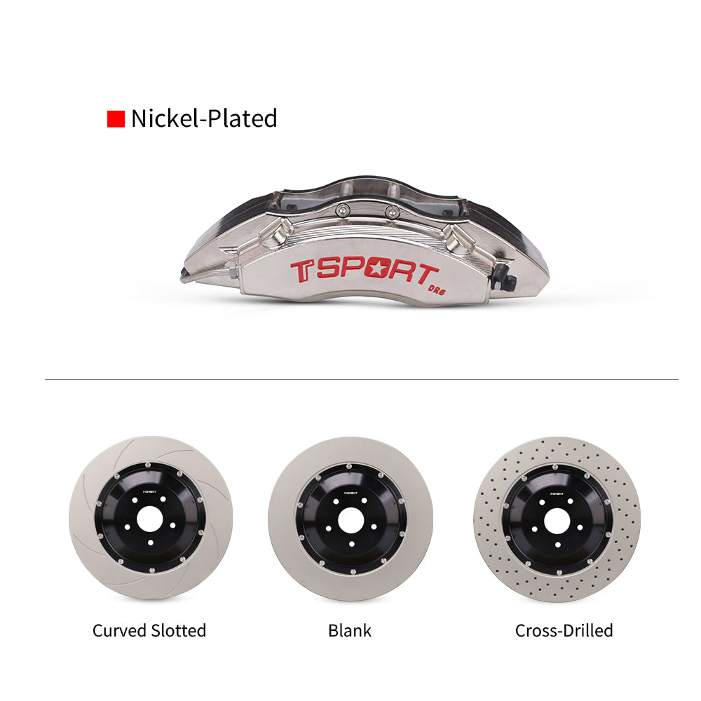TTSPORT Drift Racing DR6 Front Wheel 6-Piston Big Brake Kit product image 7