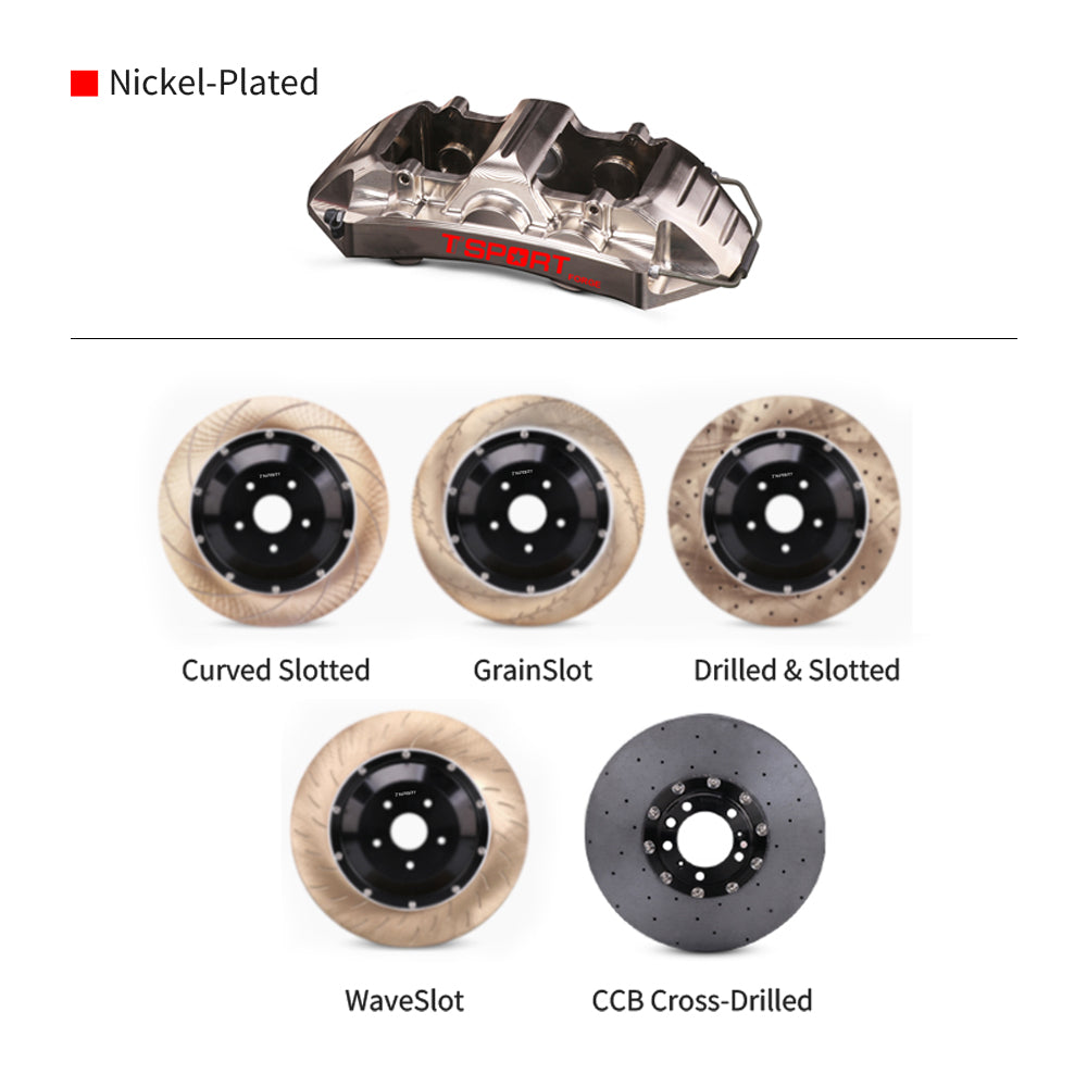TTSPORT Mono EMB6 Front Wheel 6-Piston Big Brake Kit product image 7