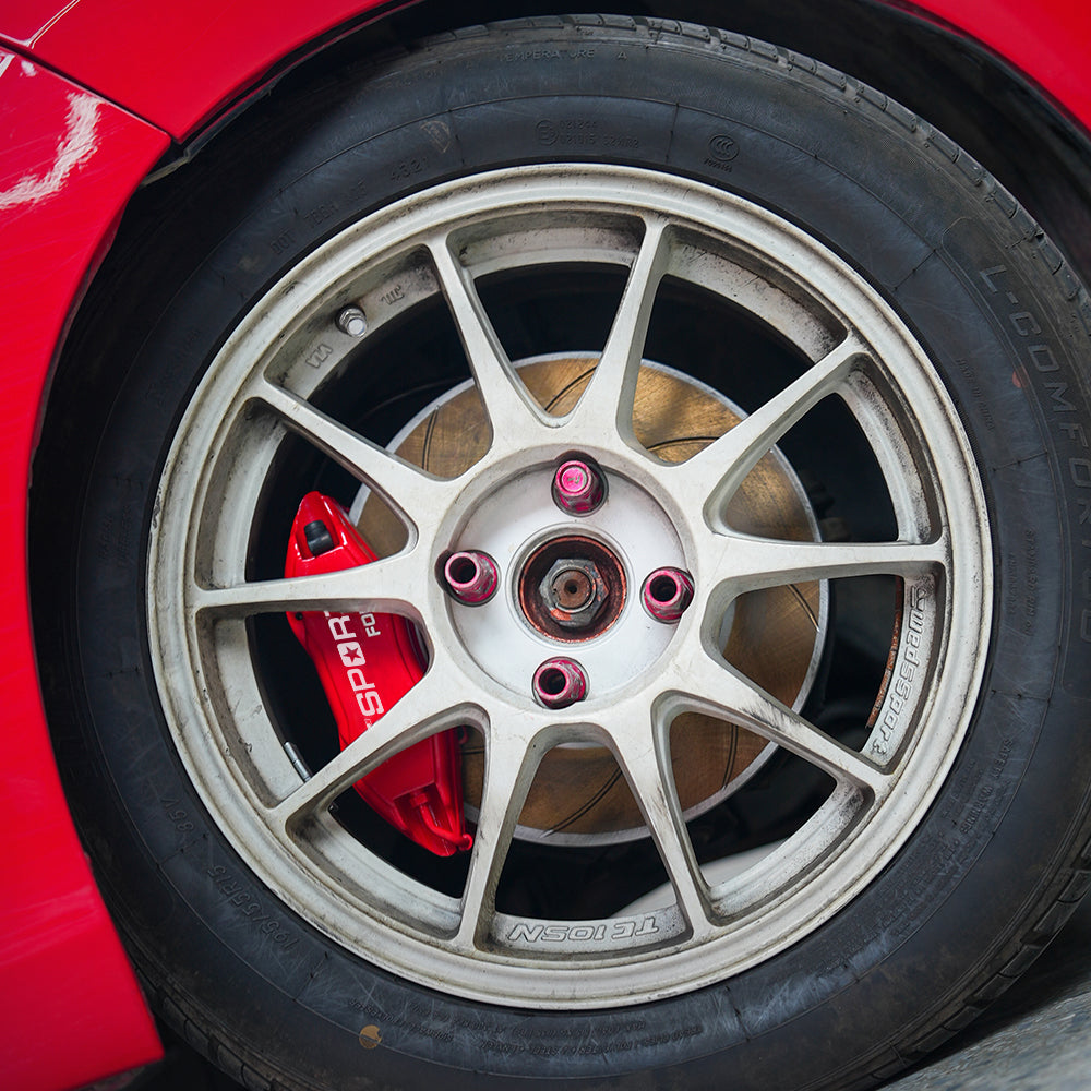 TTSPORT Honda Fit / Jazz Front Wheel 4-Piston Big Brake Kit product image 5