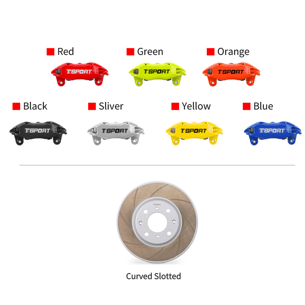 TTSPORT Honda Fit / Jazz Front Wheel 4-Piston Big Brake Kit product image 7