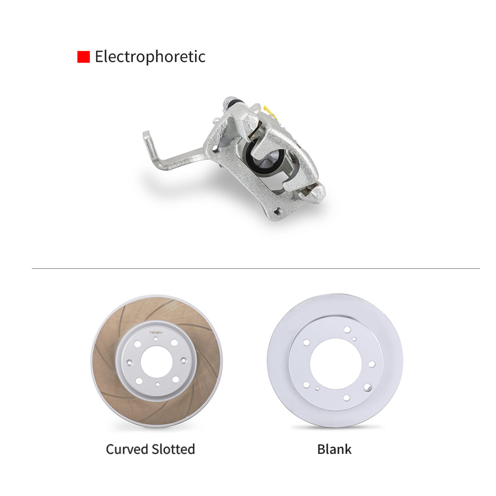 TTSPORT Honda Fit / Jazz Rear Wheel Single Piston Big Brake Kit product image 7