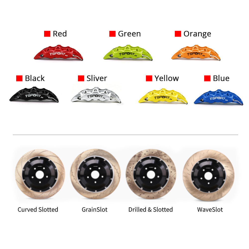 TTSPORT Slim SL6S Front Wheel 6-Piston Big Brake Kit product image 7
