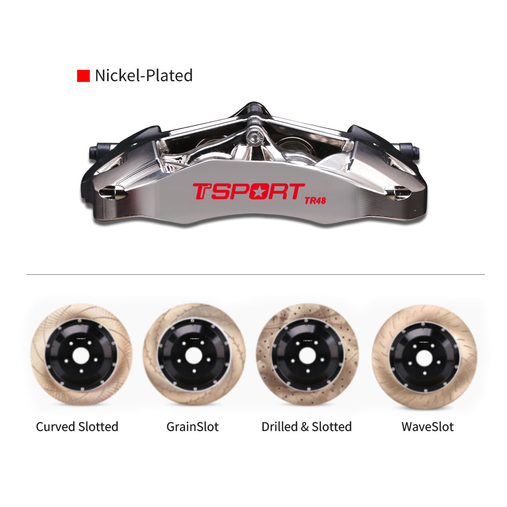 TTSPORT Circuit Racing TR48 Front Wheel 4-Piston Big Brake Kit product image 6