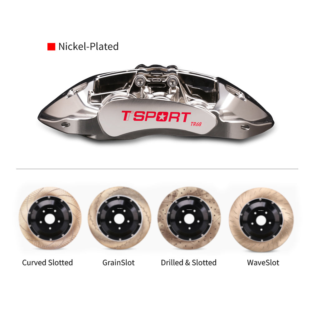 TTSPORT Circuit Racing TR68 Front Wheel 6-Piston Big Brake Kit product image 6