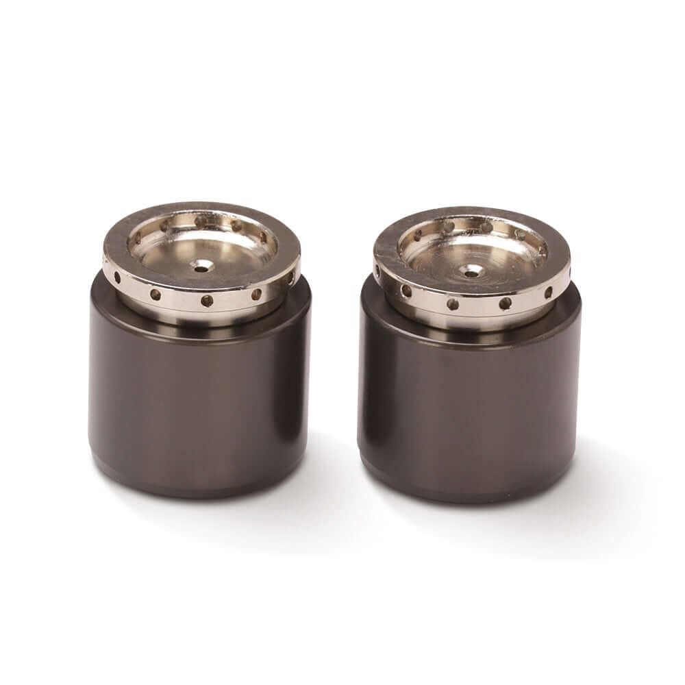 TTSPORT Aluminum brake caliper piston side view.